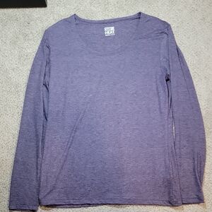 Woman's Purple Long Sleeve Shirt